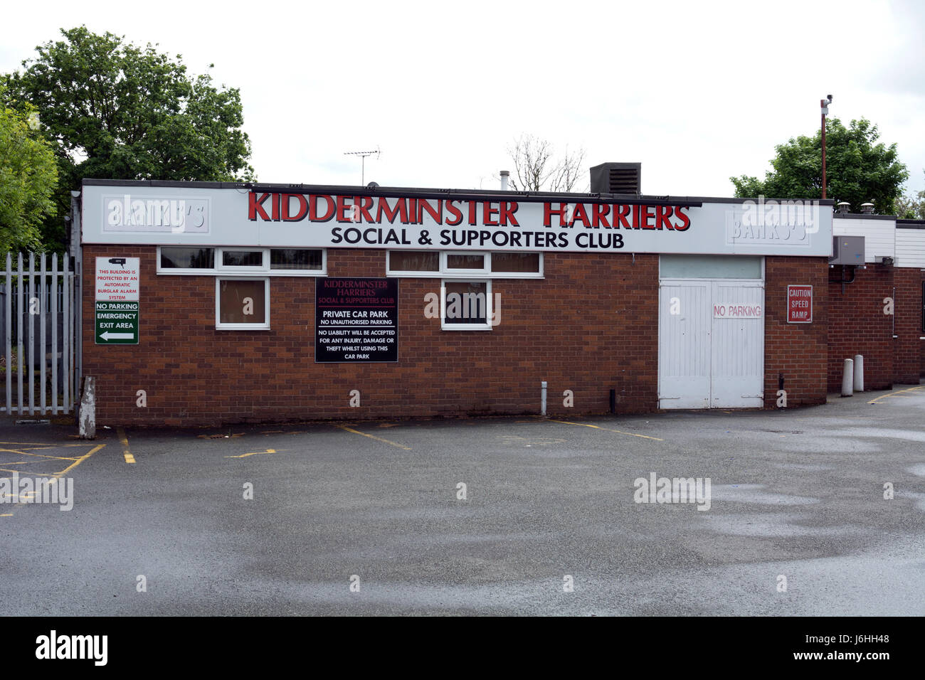 Kidderminster Harriers club house, Worcestershire, Angleterre, RU Banque D'Images