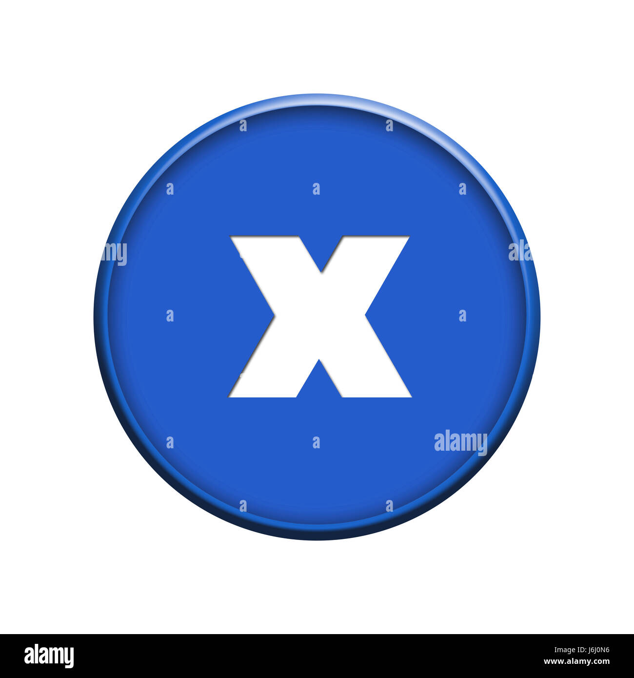 Signal signe attention attention bouton arrêter en option graphique symbolique isolé Banque D'Images