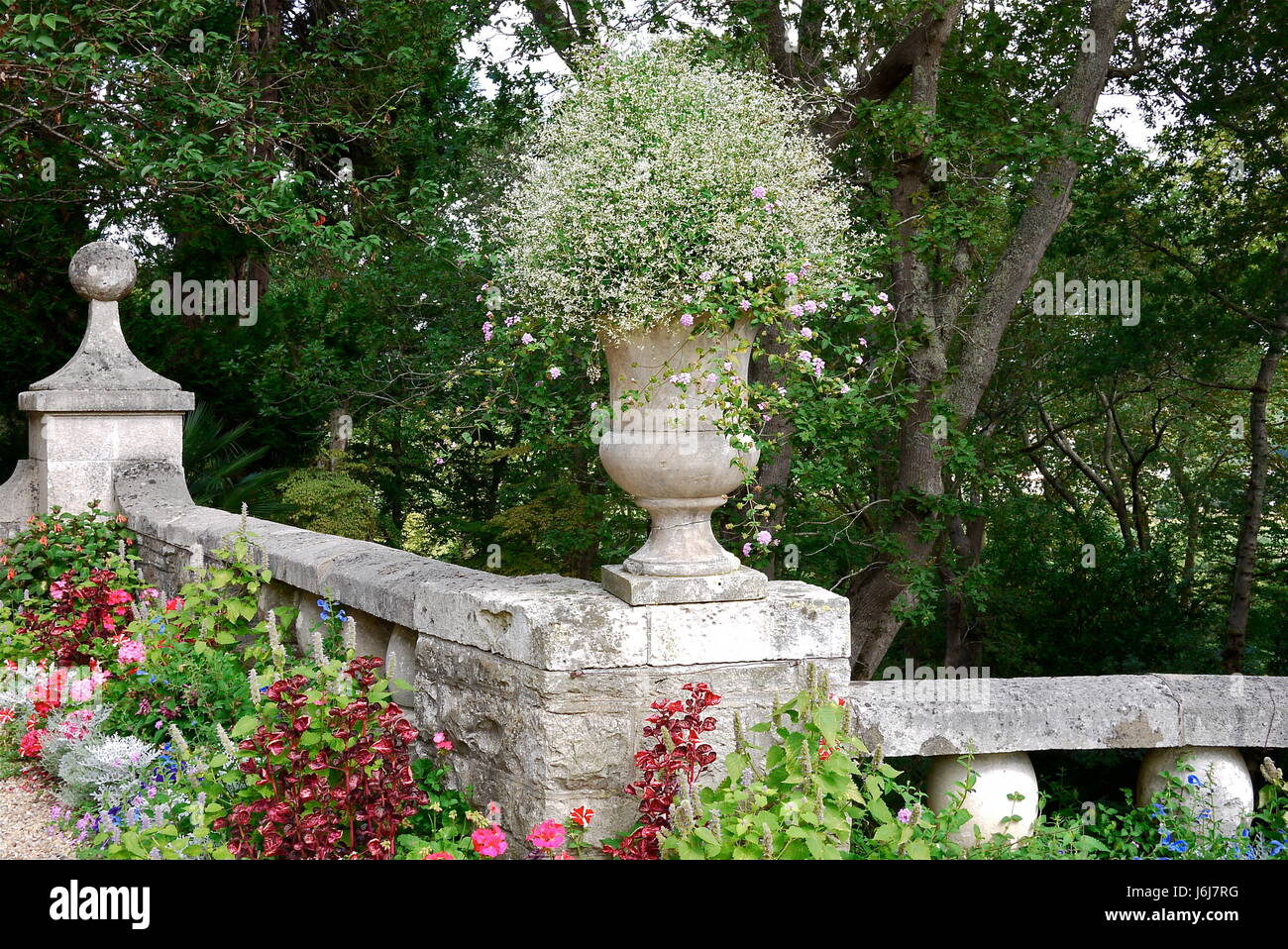 Villa Arnaga, la résidence d'été de dramaturge français Edmond Rostand à Cambo-les-Bains Banque D'Images