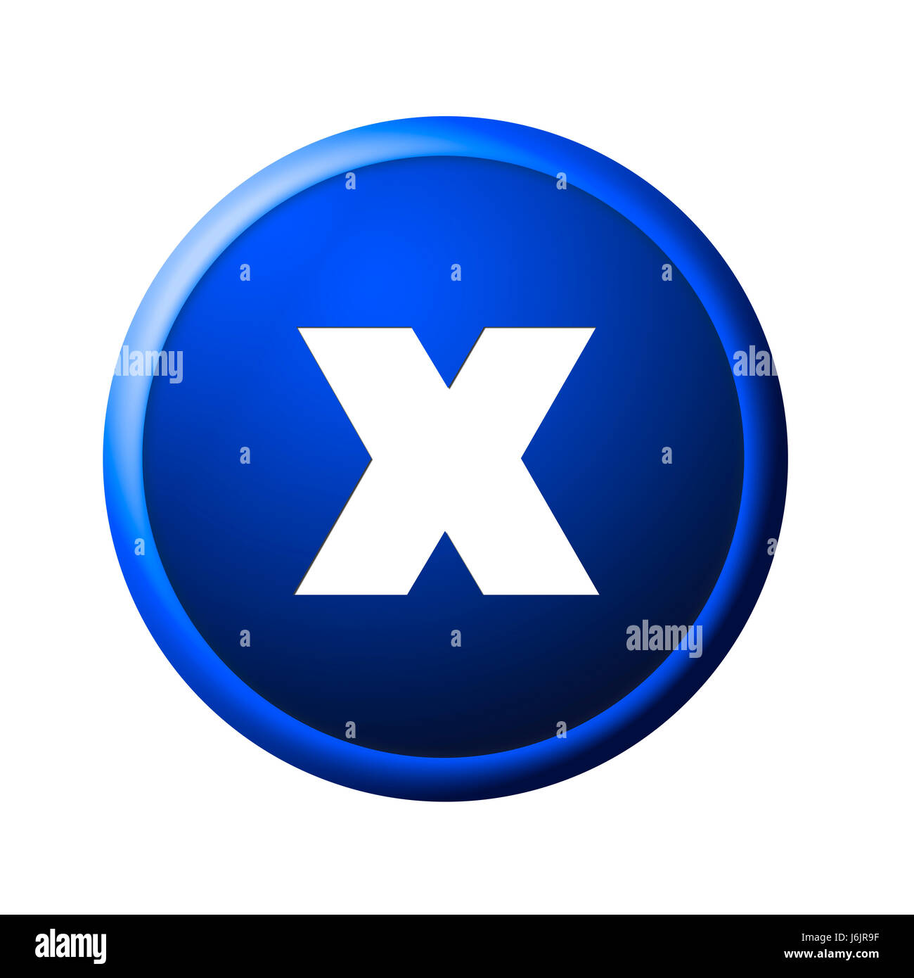 Signal signe attention attention bouton arrêter en option graphique symbolique isolé Banque D'Images