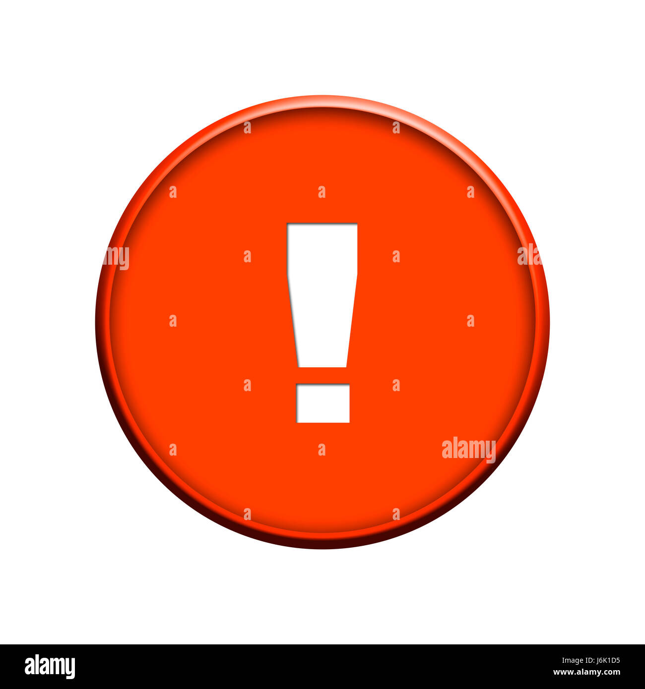 D'exclamation Banque D'Images