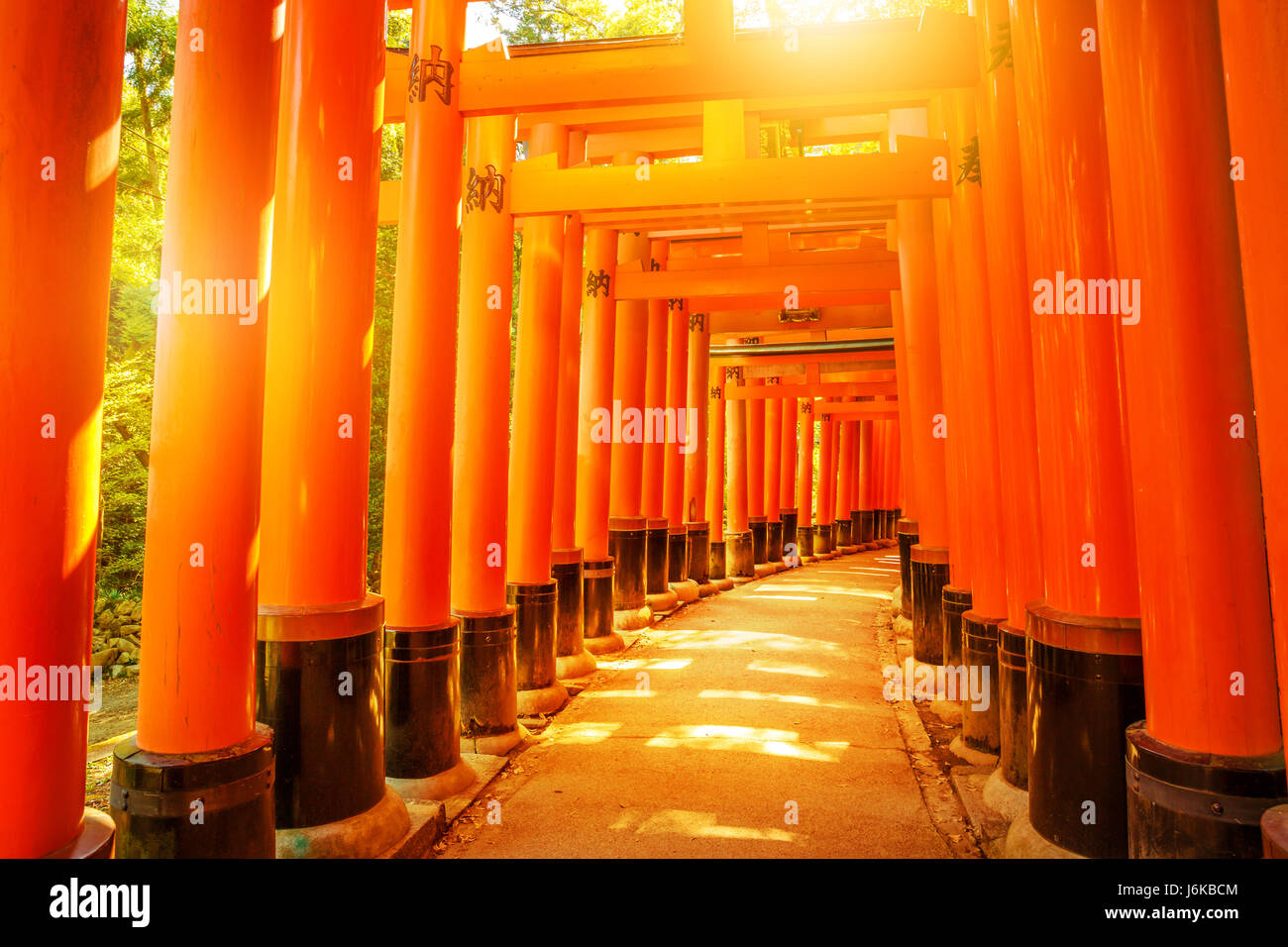 Kyoto Fushimi Inari Banque D'Images