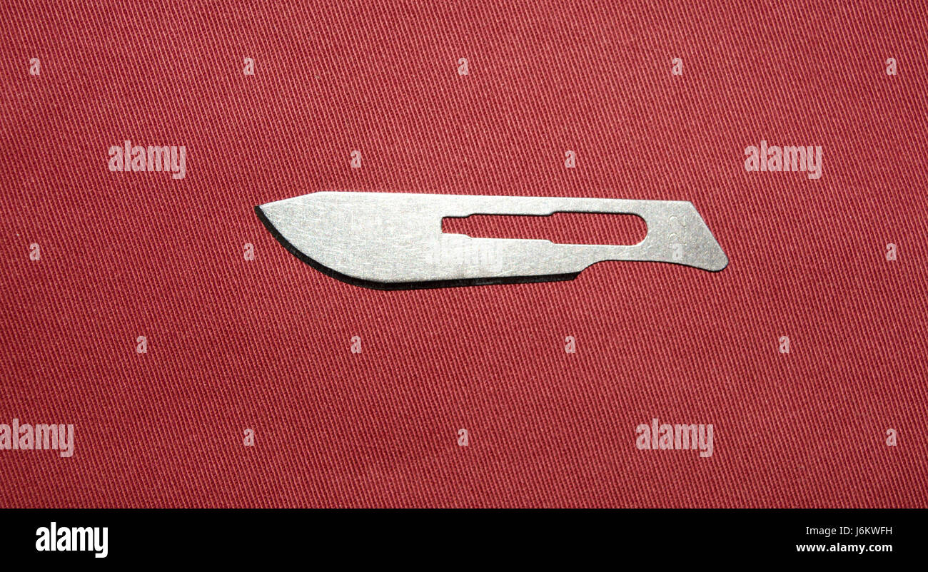 Gros plan sur les fournitures chirurgicales Banque D'Images