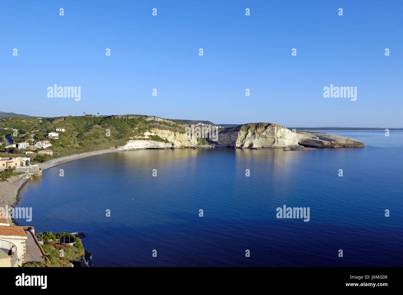 Punta de Cagaragas, Santa Caterina di Pittinuri, district d'Oristano, Sardaigne, Italie Banque D'Images