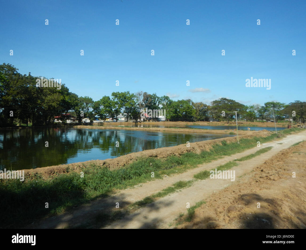 09367 Les étangs du poisson dans Malamig, Bustos, Bulacan 19 Banque D'Images