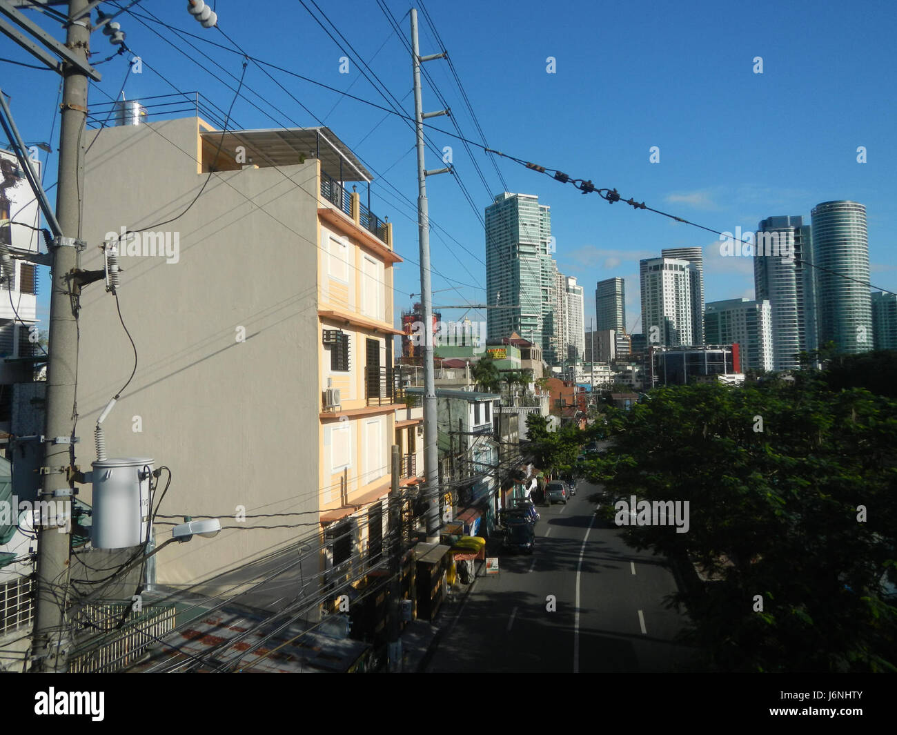 09662 Pont de Mandaluyong City Makati Hulo Mini Parc Rivière Marikina Pasig canal 03 Banque D'Images