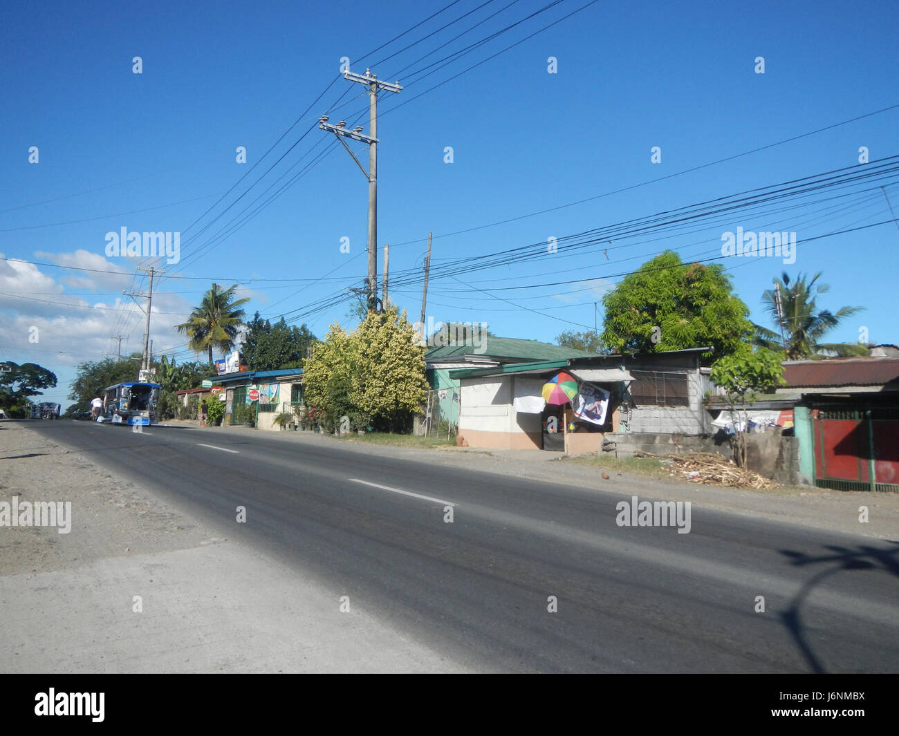 07505 San Rafael Memorial Park Highway San Roque Bulacan ferme au marché Road 09 Banque D'Images