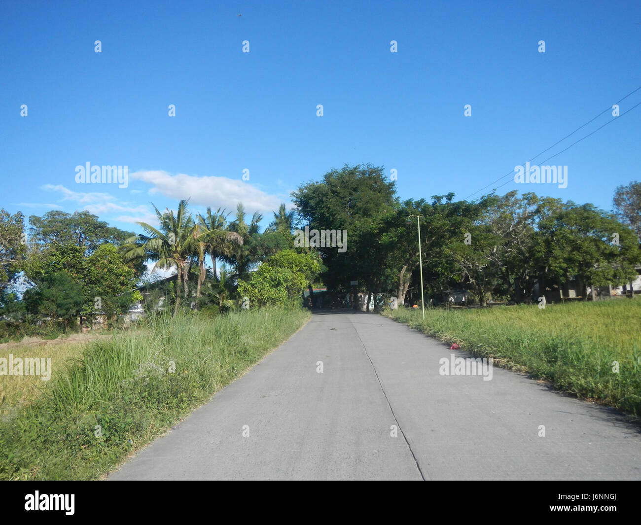 07592 San Rafael Memorial Park Highway San Roque Bulacan ferme au marché Road 09 Banque D'Images