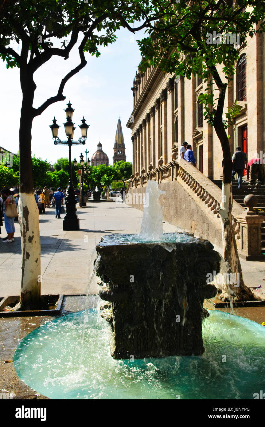 Le centre-ville de Mexique voyage théâtre théâtre ville ville historique maison de vacances locations Banque D'Images