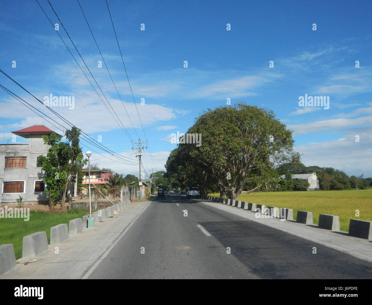 09009 Santa Monica San Isidro San Luis Bonne Routes Réhabilitation Pampanga 15 Banque D'Images