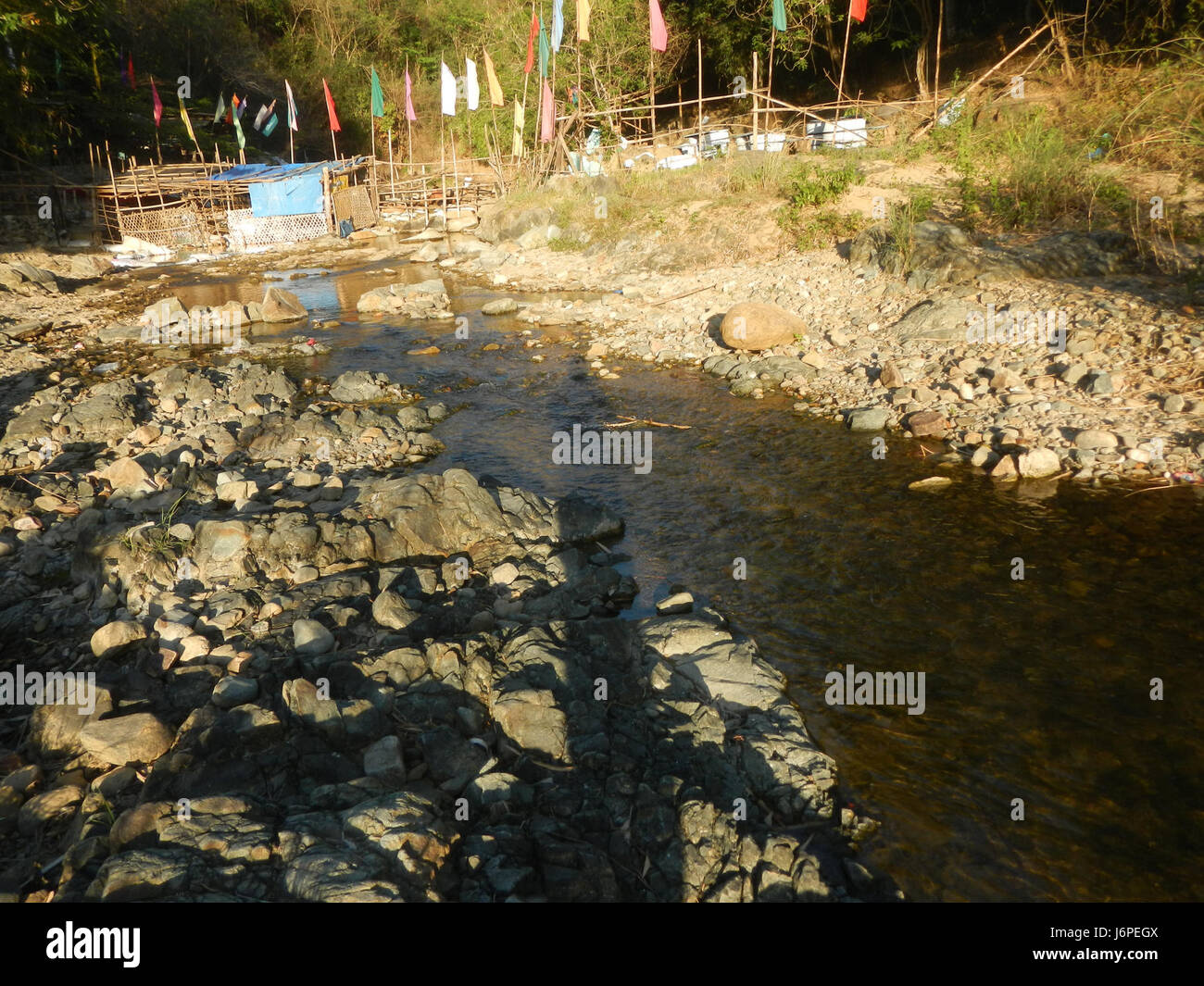 Akle 0774 pont rivière Como San Ildefonso, Bulacan 15 Banque D'Images