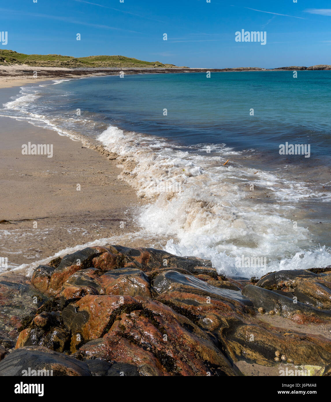 Point de Traigh Halum près de Calgary sur l'île de Coll Banque D'Images