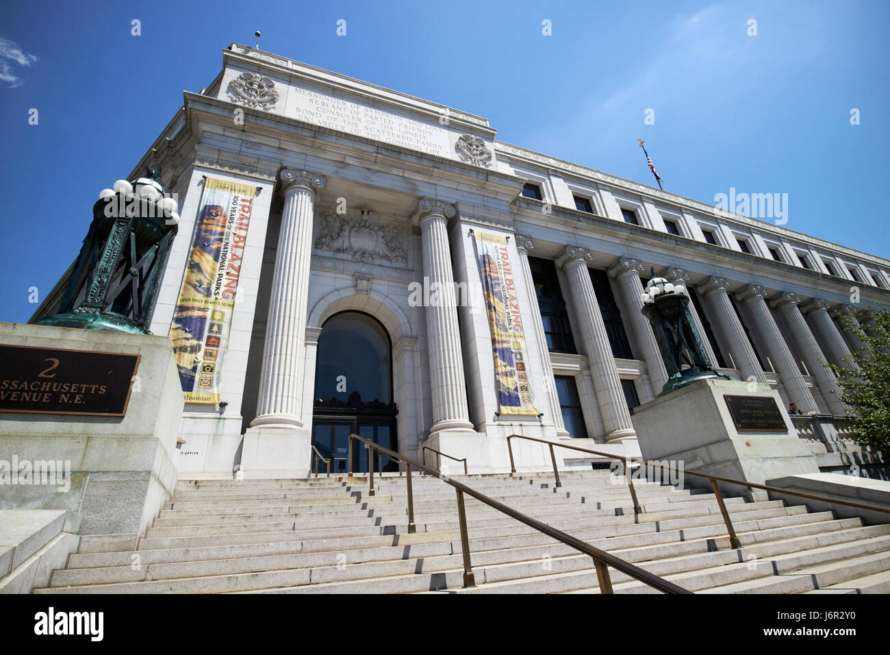 Bâtiment carré Postal Washington DC USA Banque D'Images