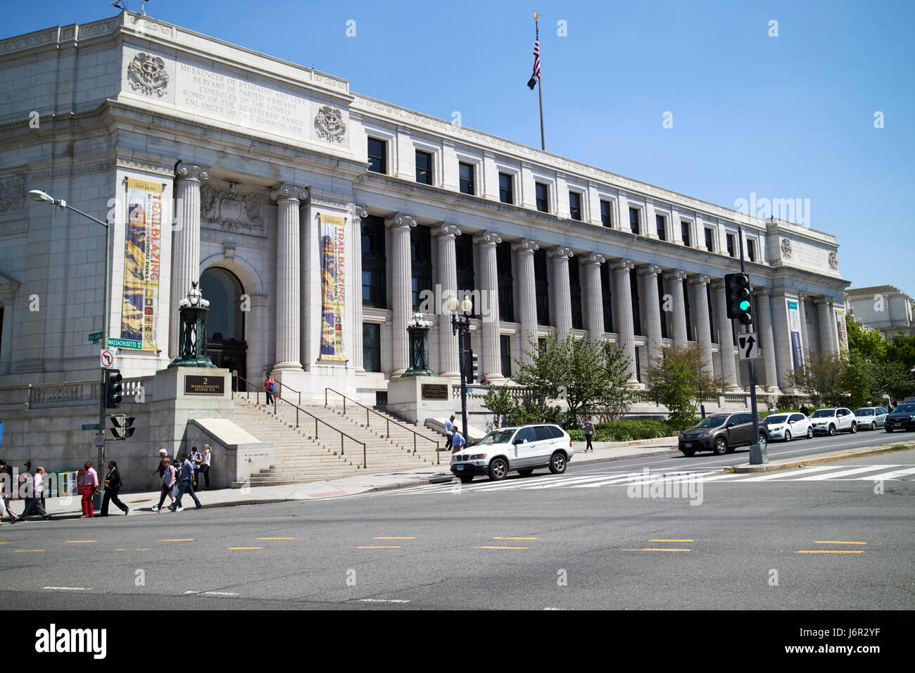 Bâtiment carré Postal Washington DC USA Banque D'Images