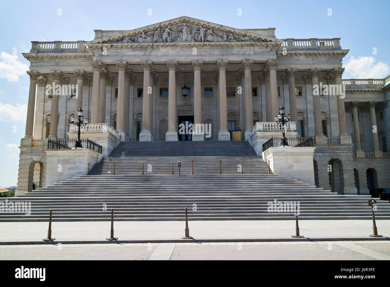 Chambre des représentants des États-Unis dans la construction du Capitole des États-Unis Washington DC USA Banque D'Images