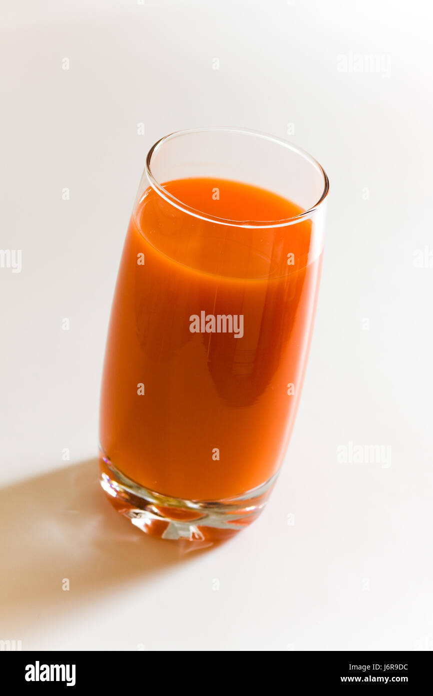 Vitamines Vitamines jus diète végétarienne carotte macro macro close-up admission Banque D'Images