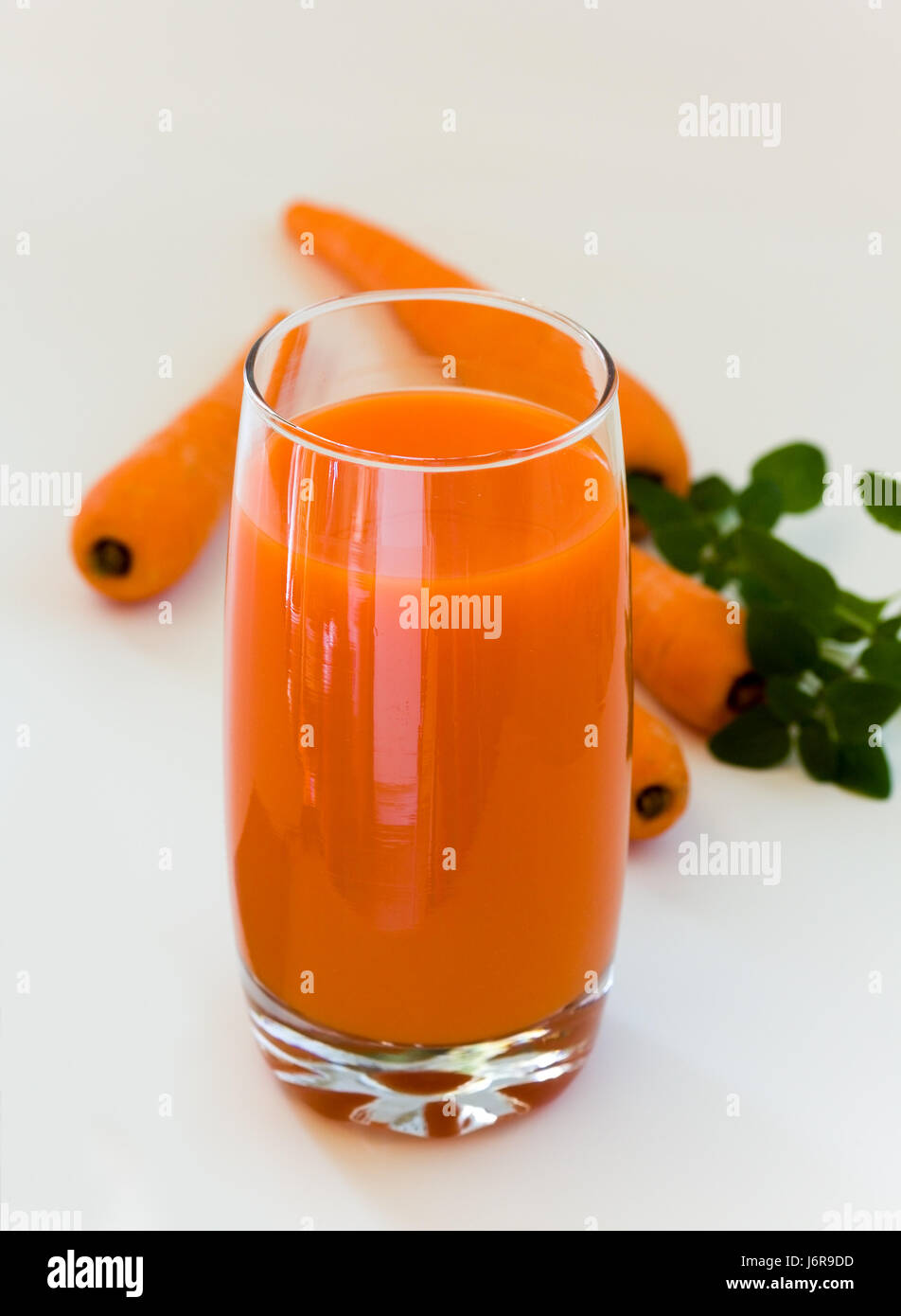 jus de carotte Banque D'Images