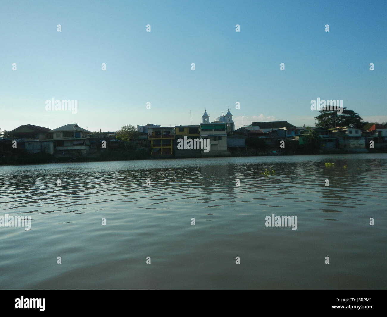 0654 Districts Riversides Blue Sky Calumpit Bulacan Apalit Pampanga villages 03 Banque D'Images