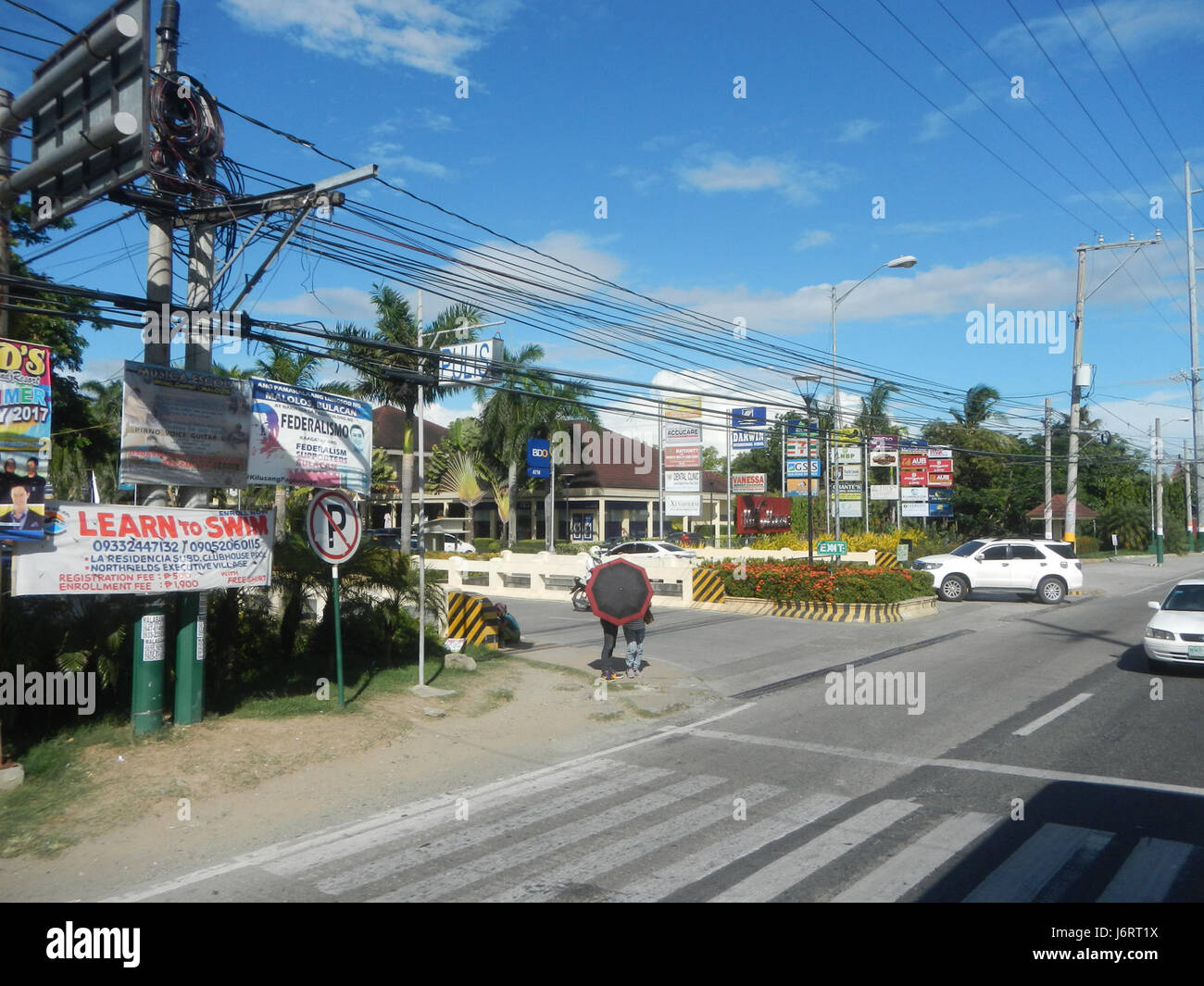 Longos 06273 Bulihan Catmon MacArthur Malolos l'autoroute 12 Banque D'Images