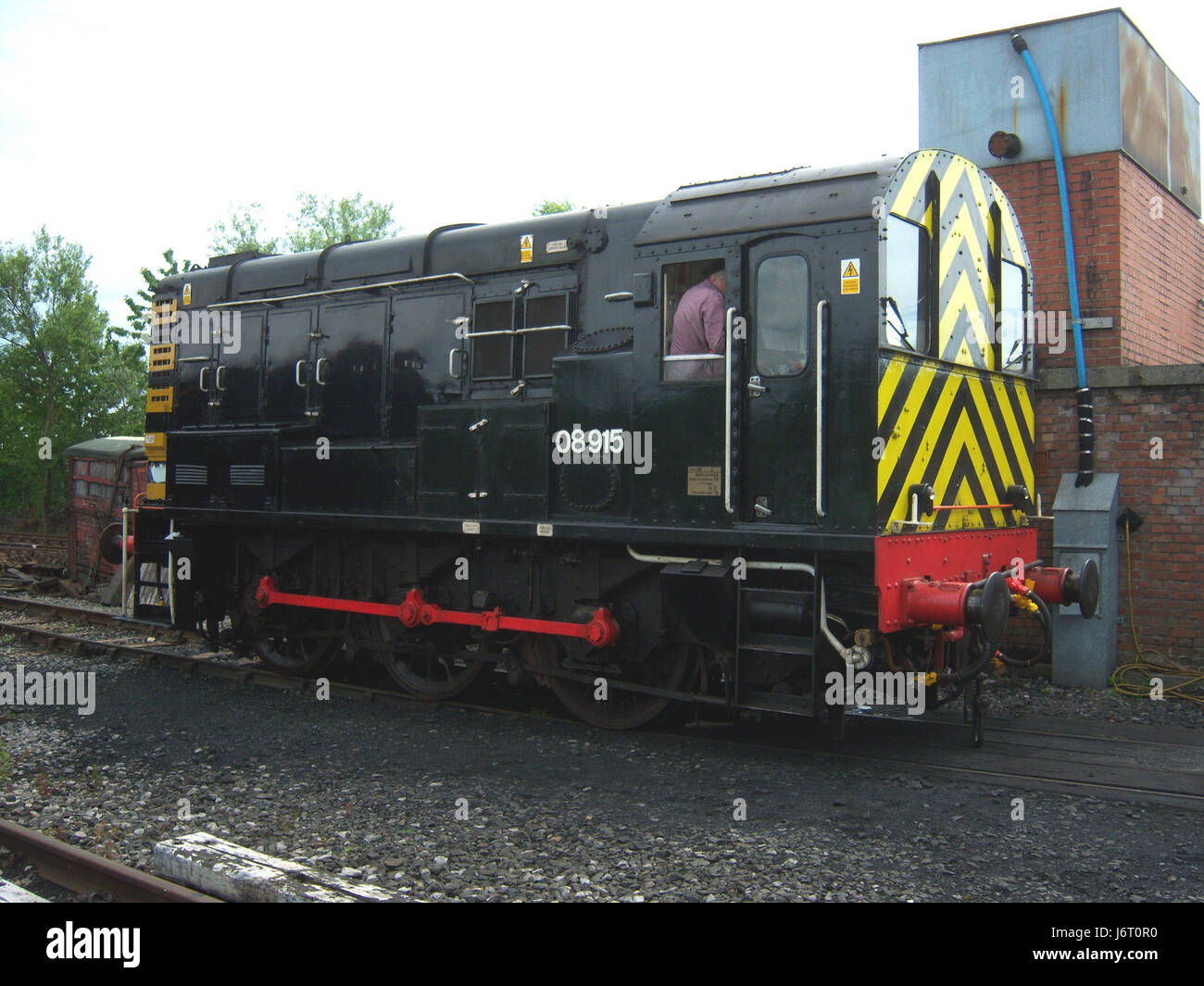 North Tyneside Steam Railway offre une expérience historique des trains à vapeur au Royaume-Uni. Les visiteurs peuvent profiter d'une balade le long de routes pittoresques, en découvrant l'ère des machines à vapeur qui étaient autrefois vitales pour les transports dans le pays. Banque D'Images
