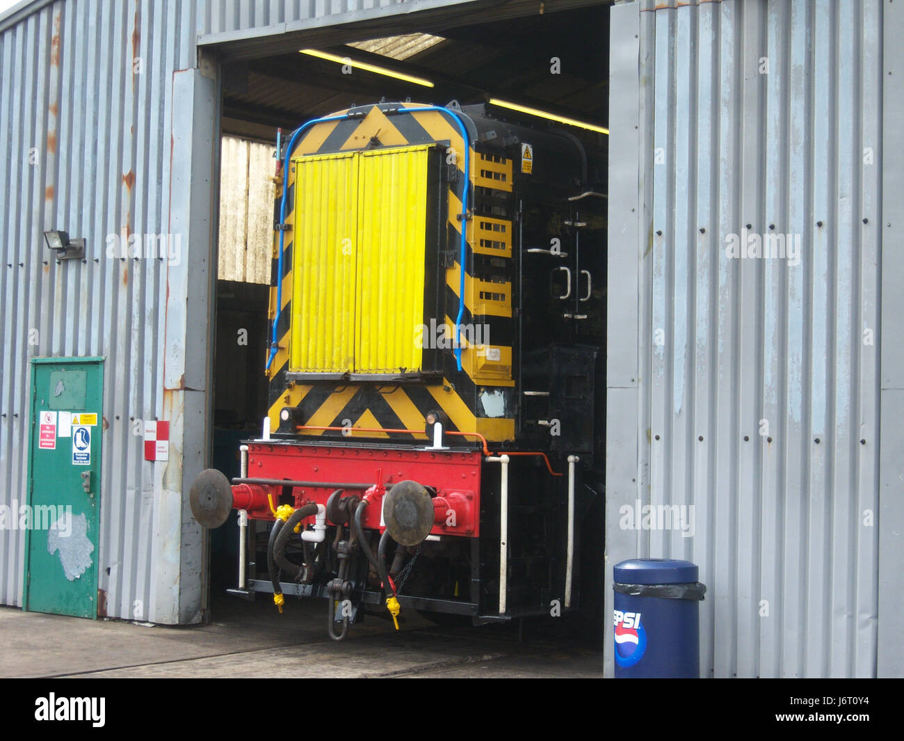 08915 North Tyneside, au chemin de fer à vapeur (2) Banque D'Images