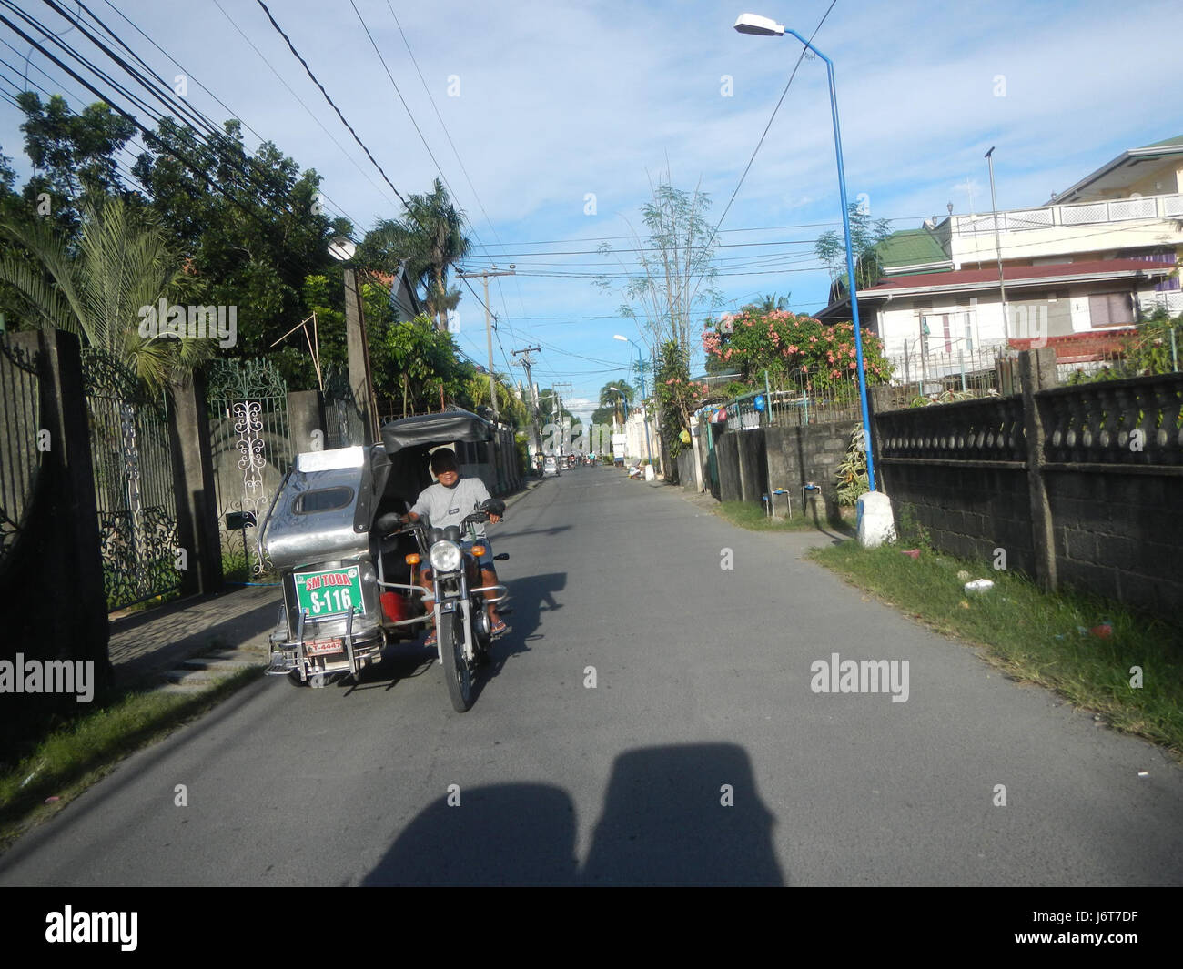 09588 Poblacion Ville Concepcion Baliuag Bulacan ferme au marché Road 21 Banque D'Images