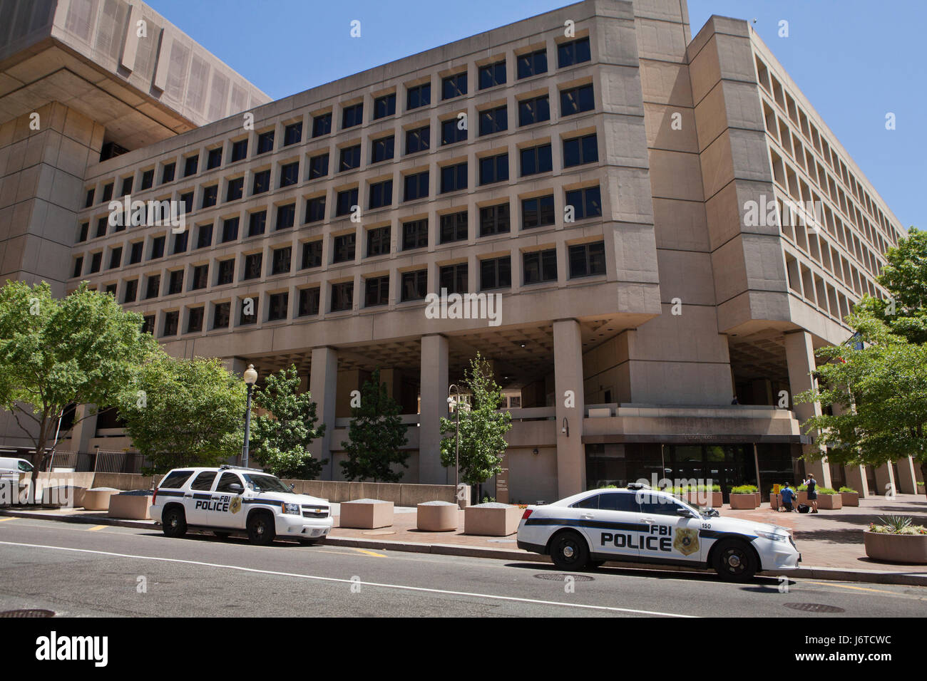 FBI (Federal Bureau of Investigations) siège - Washington, DC USA Banque D'Images