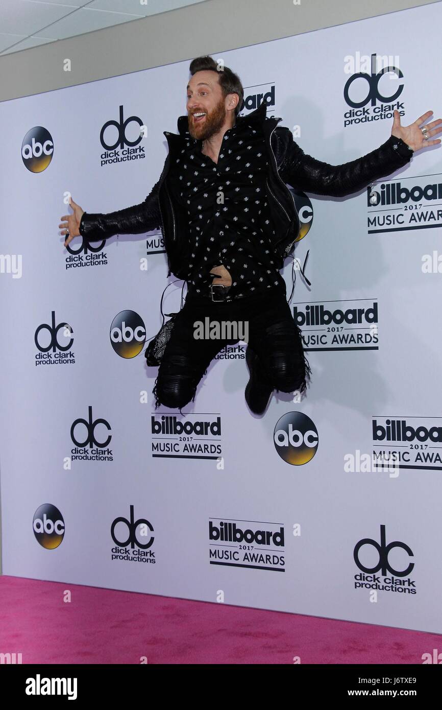 David Guetta dans la salle de presse pour Billboard Music Awards 2017 - Salle de presse, T-Mobile Arena, Las Vegas, NV 21 Mai, 2017. Photo par : JA/Everett Collection Banque D'Images