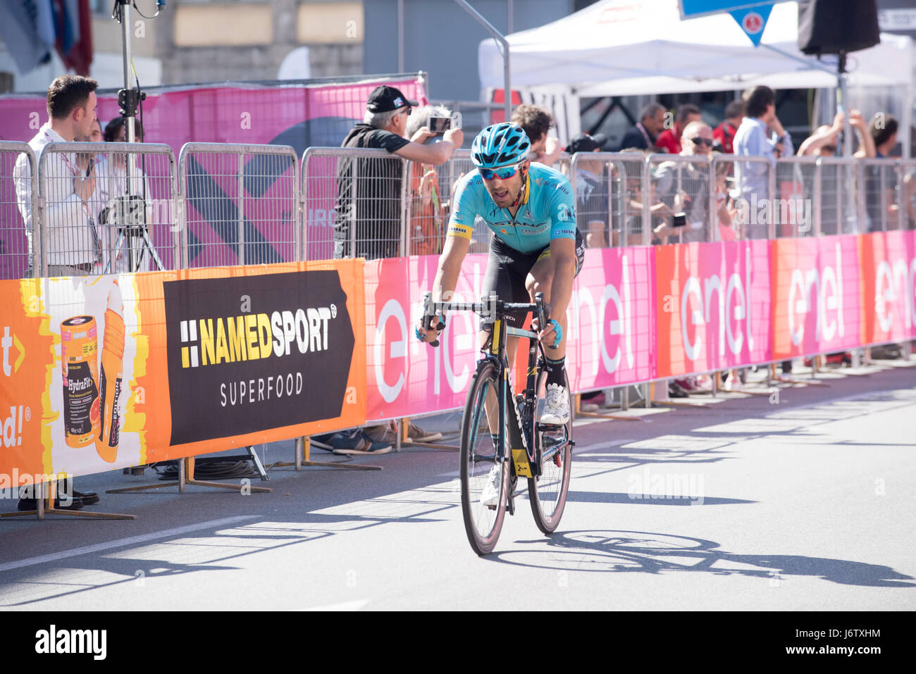 Bergame, 21 mai 2017, l'Italie Tour d'Italie (stade 14 Banque D'Images