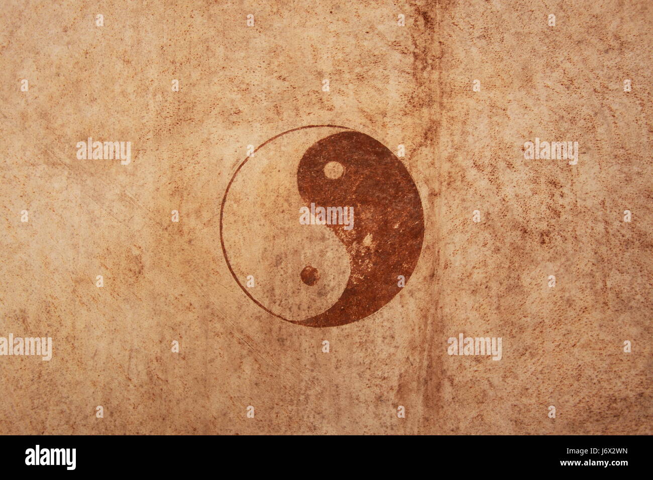 ying yang sing Banque D'Images