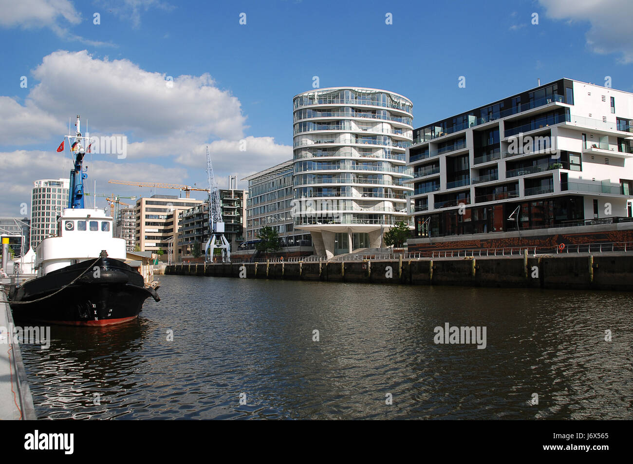 Hafencity Hamburg Banque D'Images