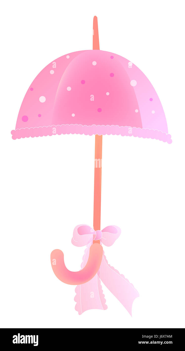 Bande ruban parapluie rose belle bande beauteously détail des objets objet  sympa Photo Stock - Alamy
