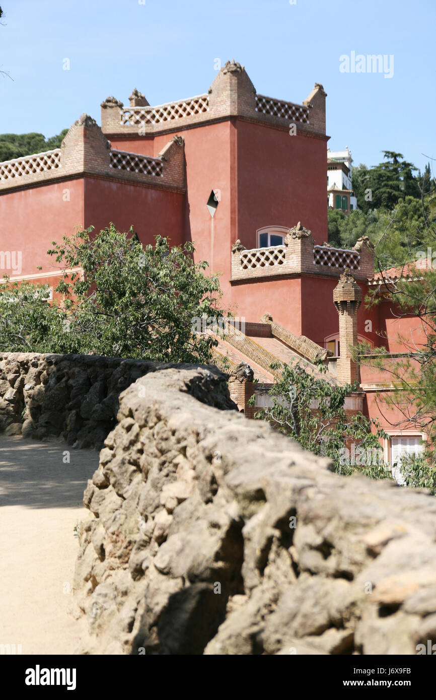 Parc guell 1 Banque D'Images