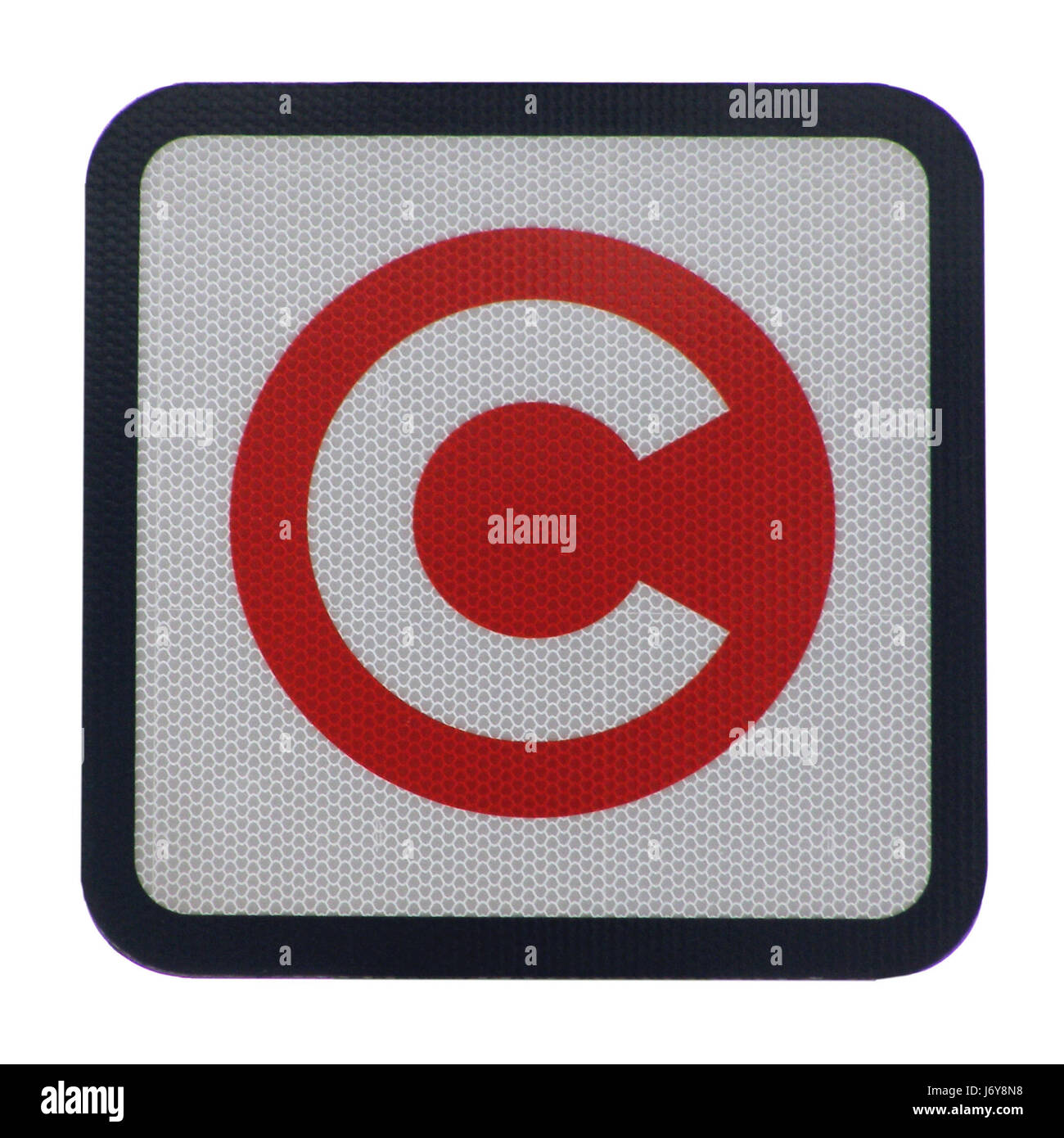 Inscription de transport du trafic automobile voiture signal moyen de véhicules à moteur voyage Banque D'Images