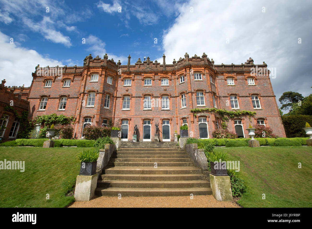 Hughenden Manor, l'ancienne maison de Benjamin Disraeli, situé à High Wycombe, Buckinghamshire, England, UK Banque D'Images