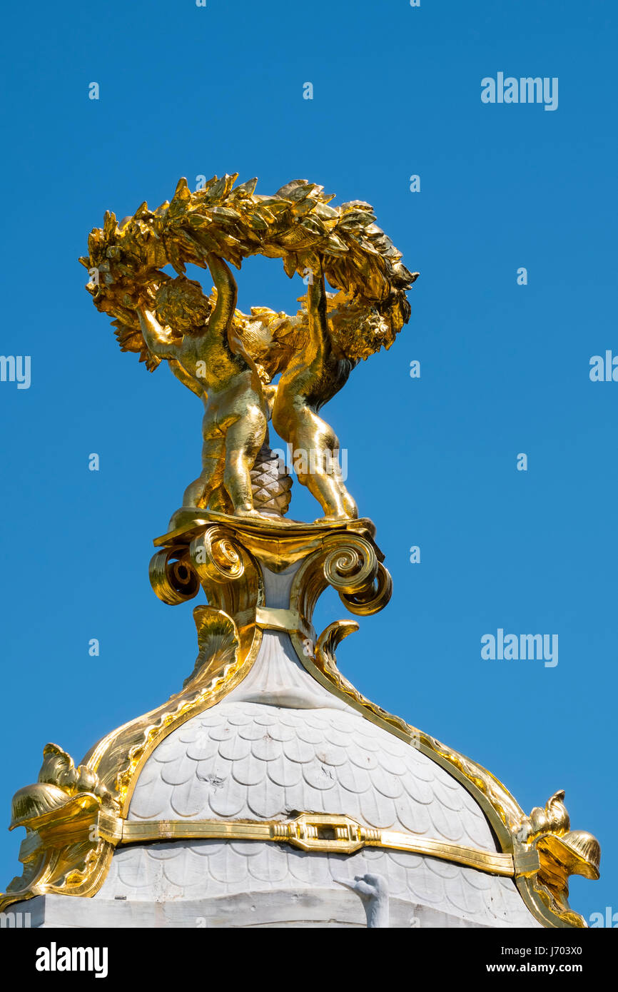 Beethoven-Haydn-Monument Mozart dans parc de Tiergarten à Berlin, Allemagne Banque D'Images