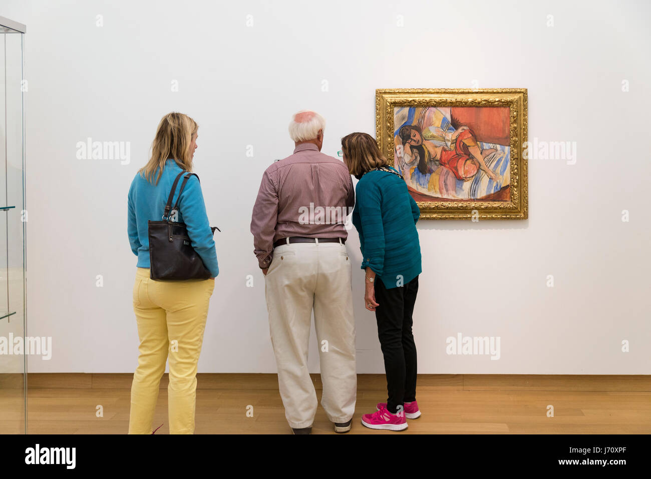 AMSTERDAM, Pays-Bas - 15 mai, 2017 : Le musée de Stedelijk Amsterdam est un musée dédié à l'art moderne et contemporain et design. Banque D'Images