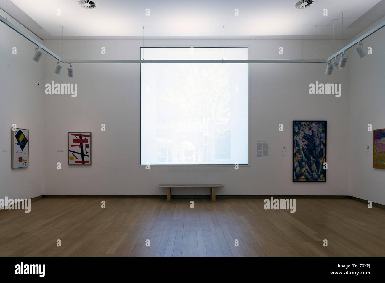 AMSTERDAM, Pays-Bas - 15 mai, 2017 : Le musée de Stedelijk Amsterdam est un musée dédié à l'art moderne et contemporain et design. Banque D'Images