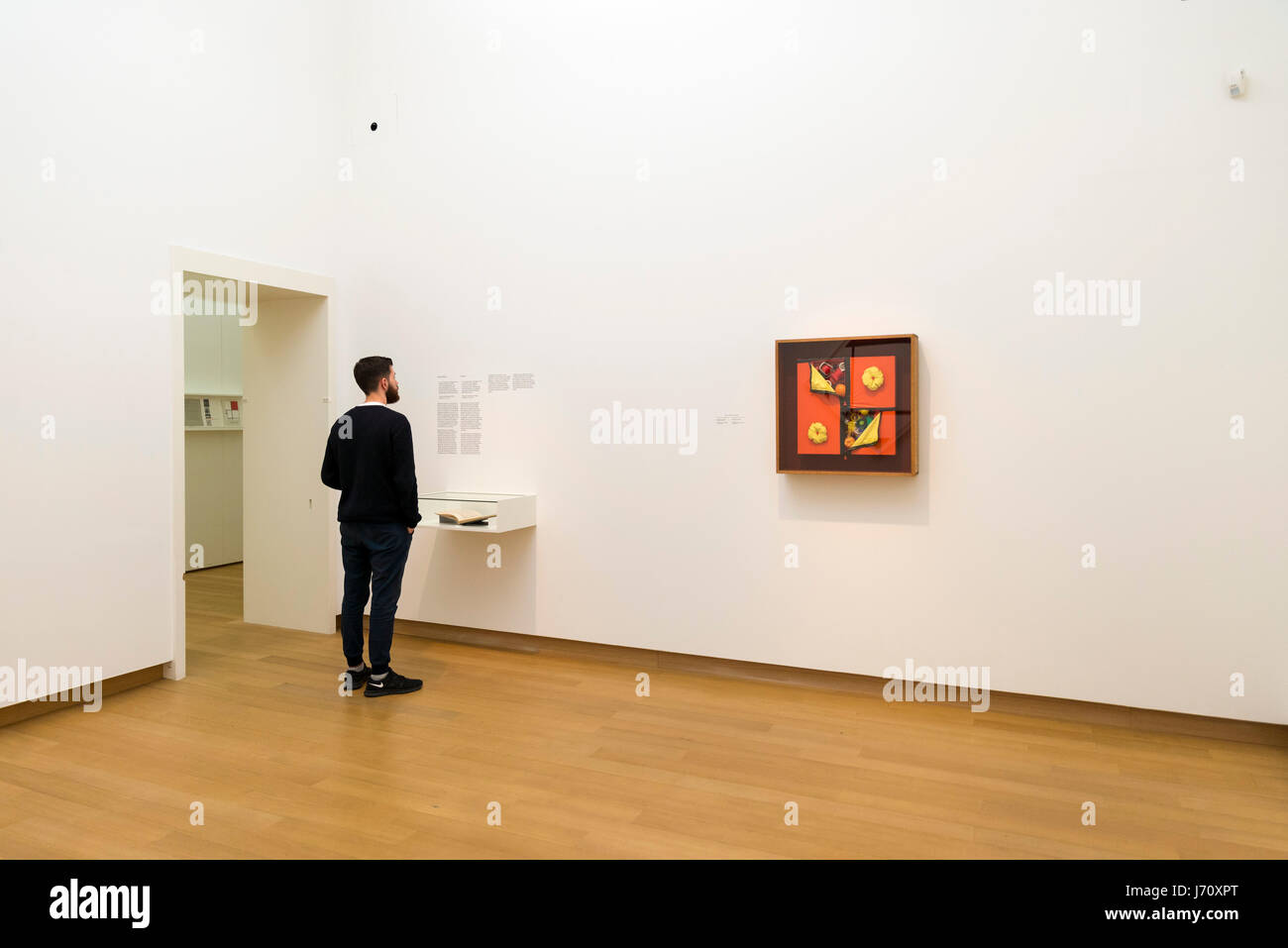 AMSTERDAM, Pays-Bas - 15 mai, 2017 : Le musée de Stedelijk Amsterdam est un musée dédié à l'art moderne et contemporain et design. Banque D'Images