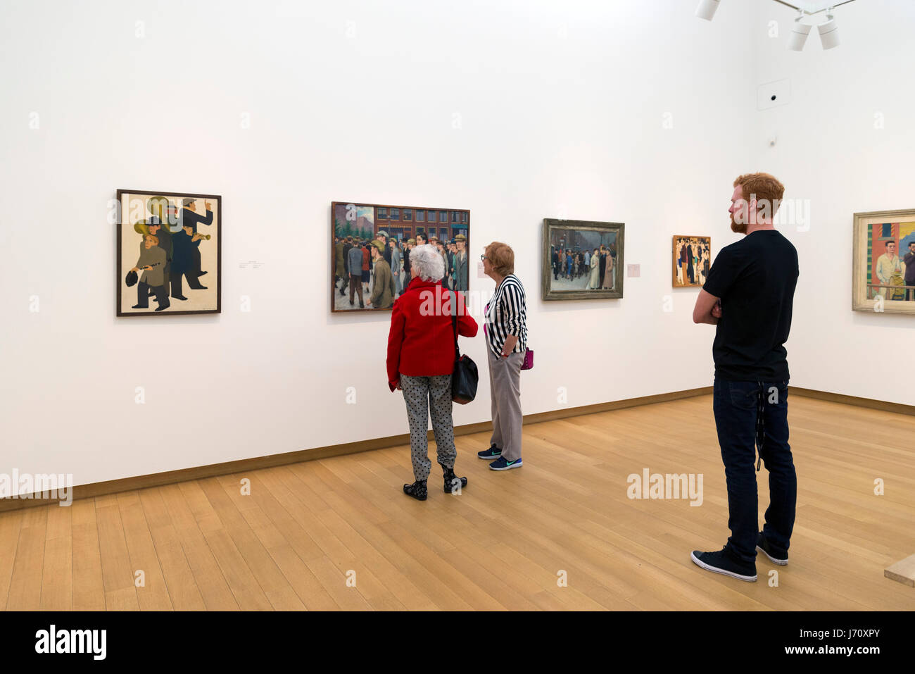 AMSTERDAM, Pays-Bas - 15 mai, 2017 : Le musée de Stedelijk Amsterdam est un musée dédié à l'art moderne et contemporain et design. Banque D'Images