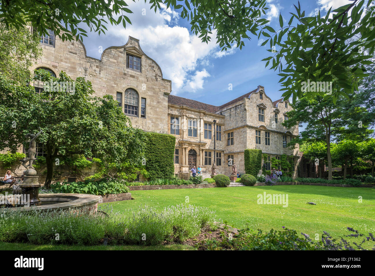 Les trésoriers Chambre à Minster Court York North Yorkshire. Banque D'Images