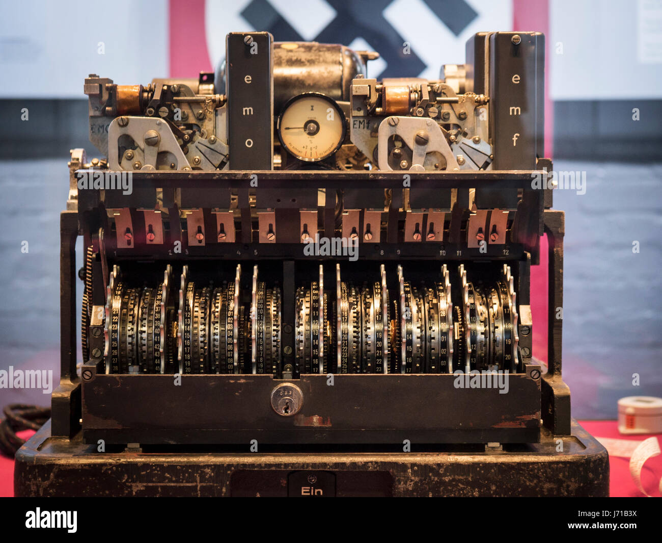 La machine de Lorenz - c'était ce qu'Hitler a appelé sa machine de chiffrement incassable. Banque D'Images