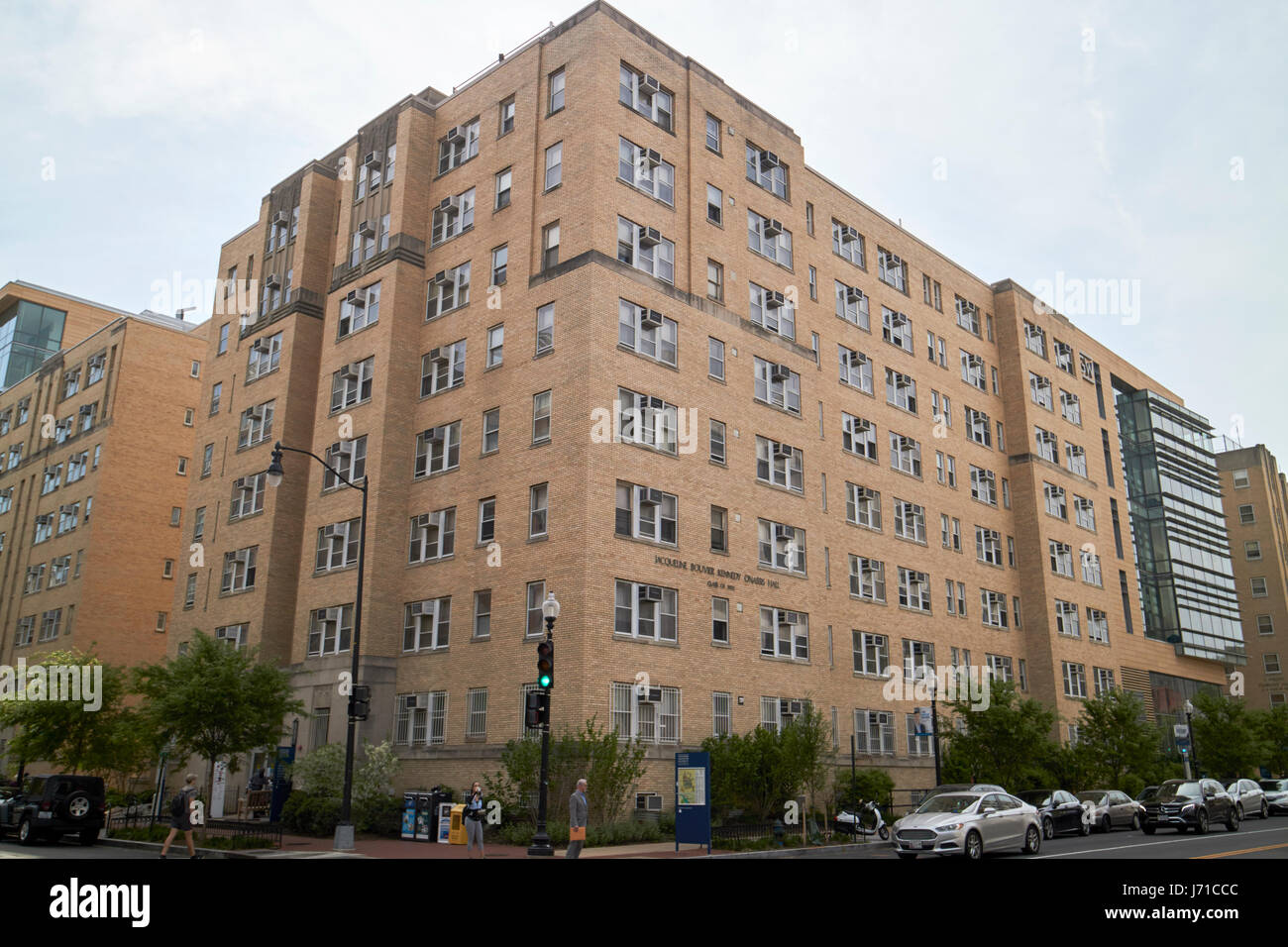 Jacqueline Bouvier Kennedy Onassis Hall George Washington University Washington DC USA Banque D'Images