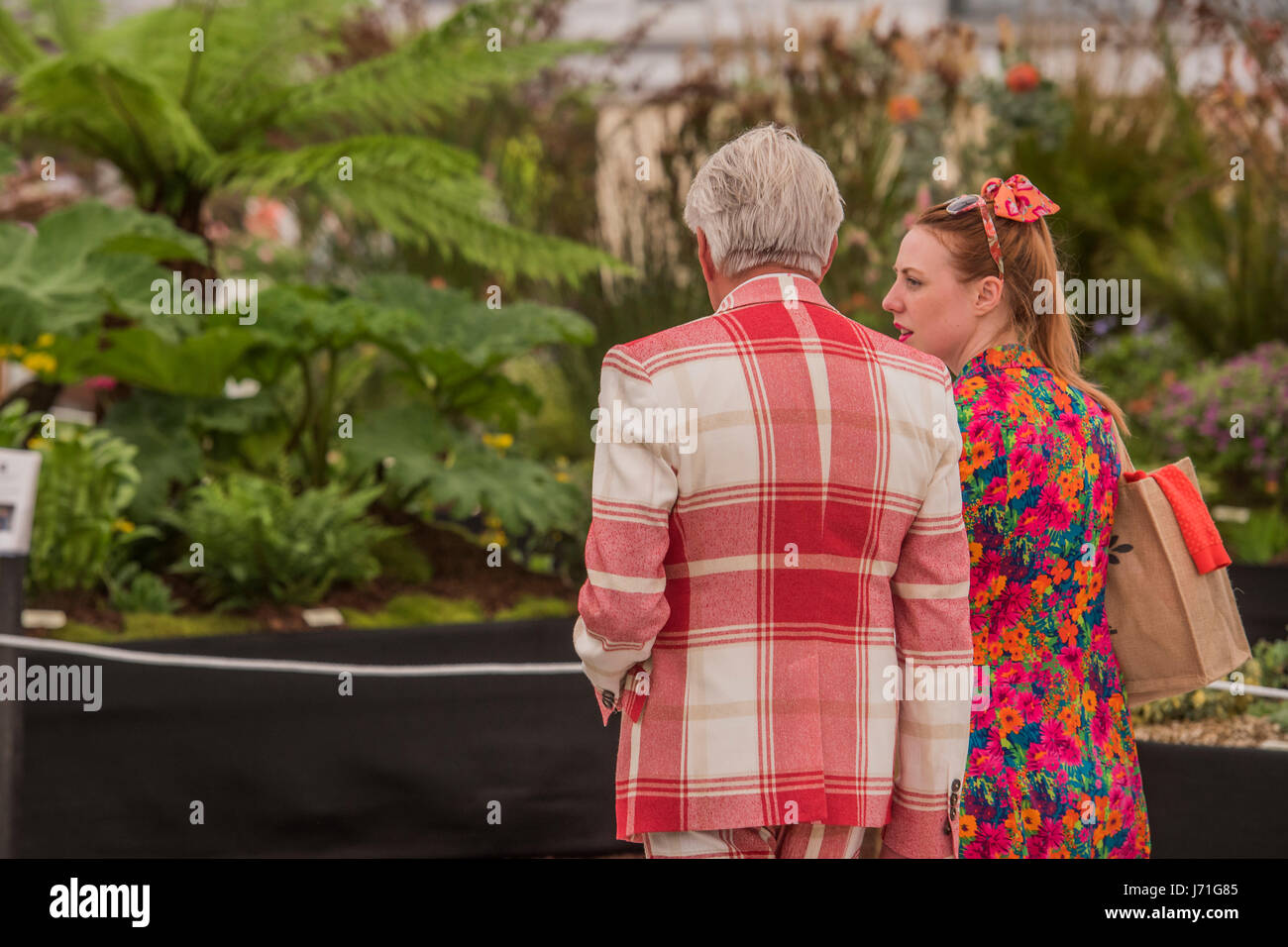 Londres, Royaume-Uni. 22 mai, 2017. La Chelsea Flower Show organisé par la Royal Horticultural Society avec M&G comme son sponsor principal pour la dernière année. Crédit : Guy Bell/Alamy Live News Banque D'Images