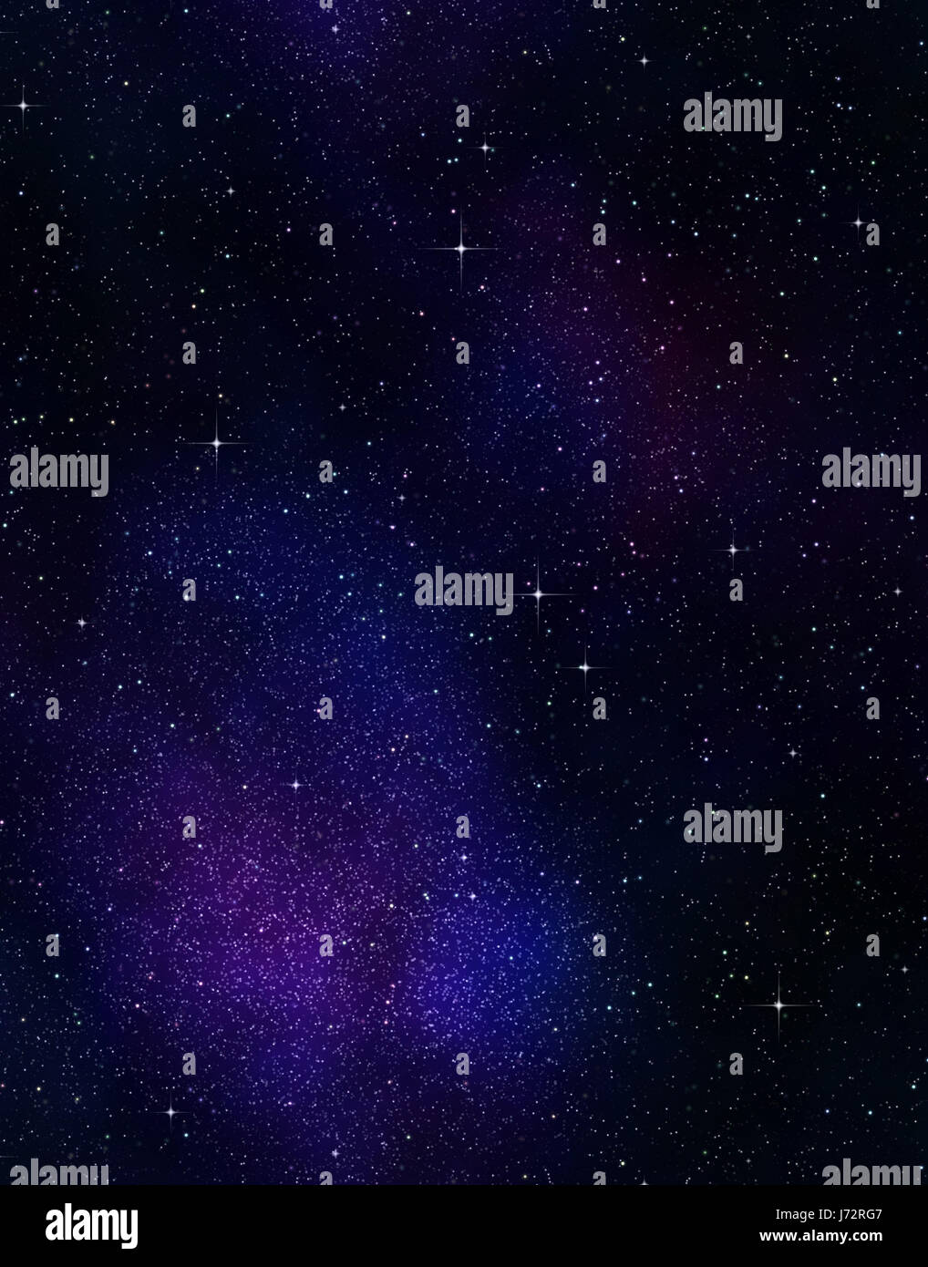 Nuit de l'espace galaxy nuit étoile astérisques firmament bleu ciel univers espace Banque D'Images