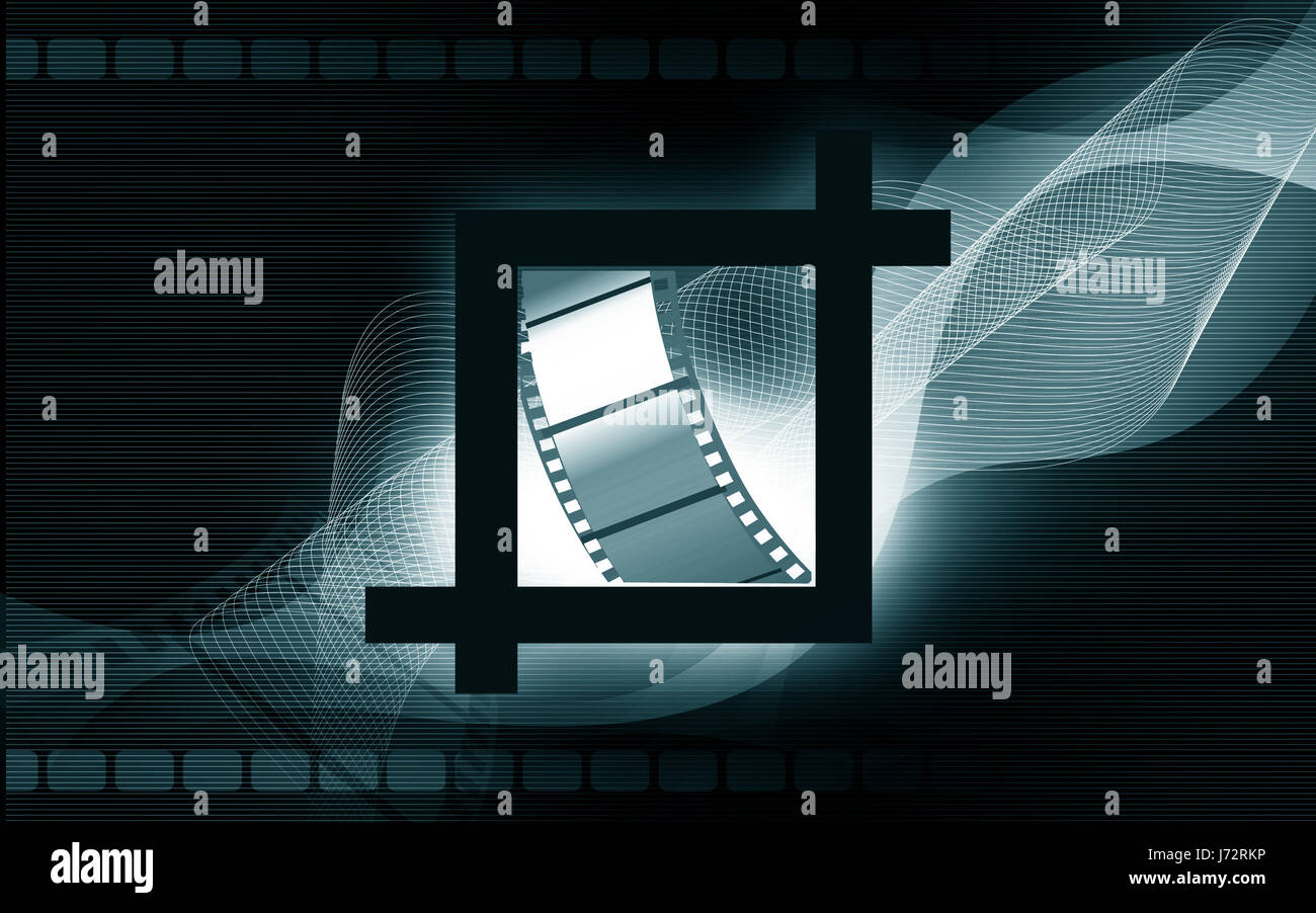 Cinema film films film icône pictogramme Pictogramme symbole commercial film Banque D'Images