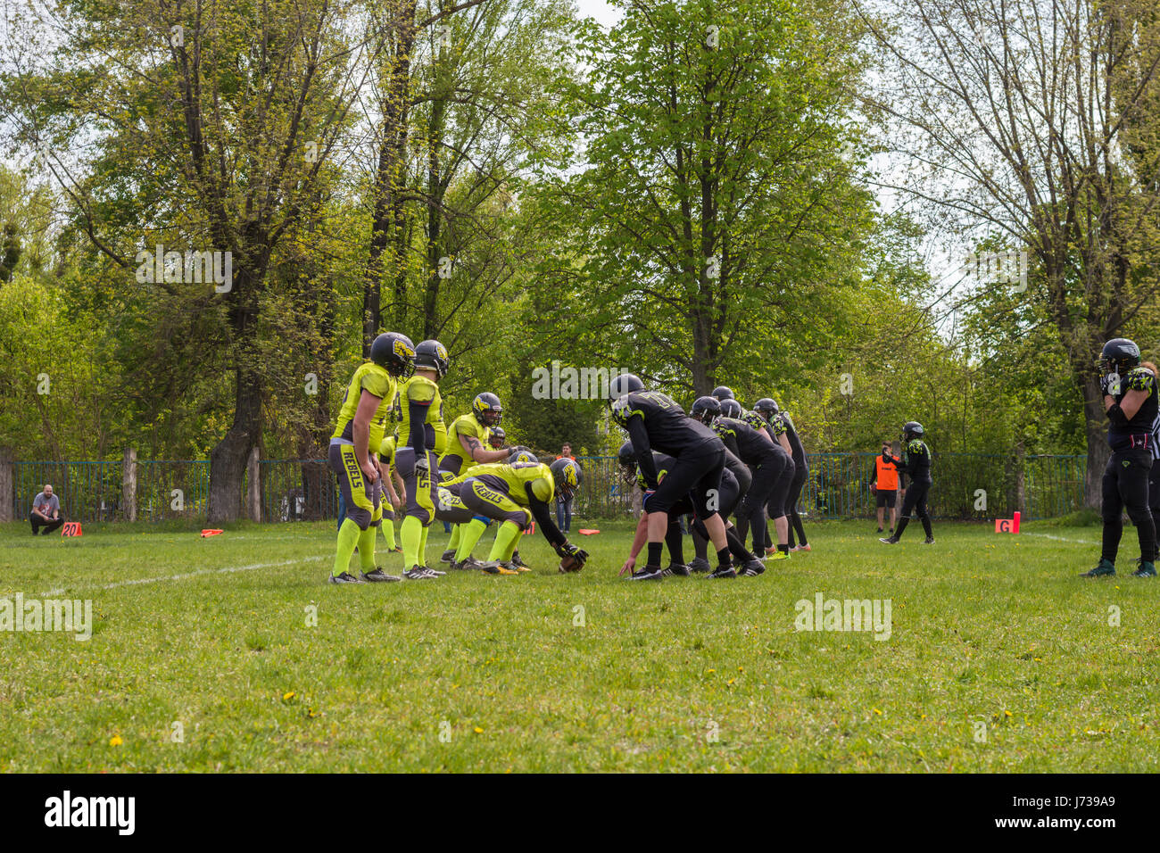 Joueuses football americain Banque de photographies et d’images à haute ...