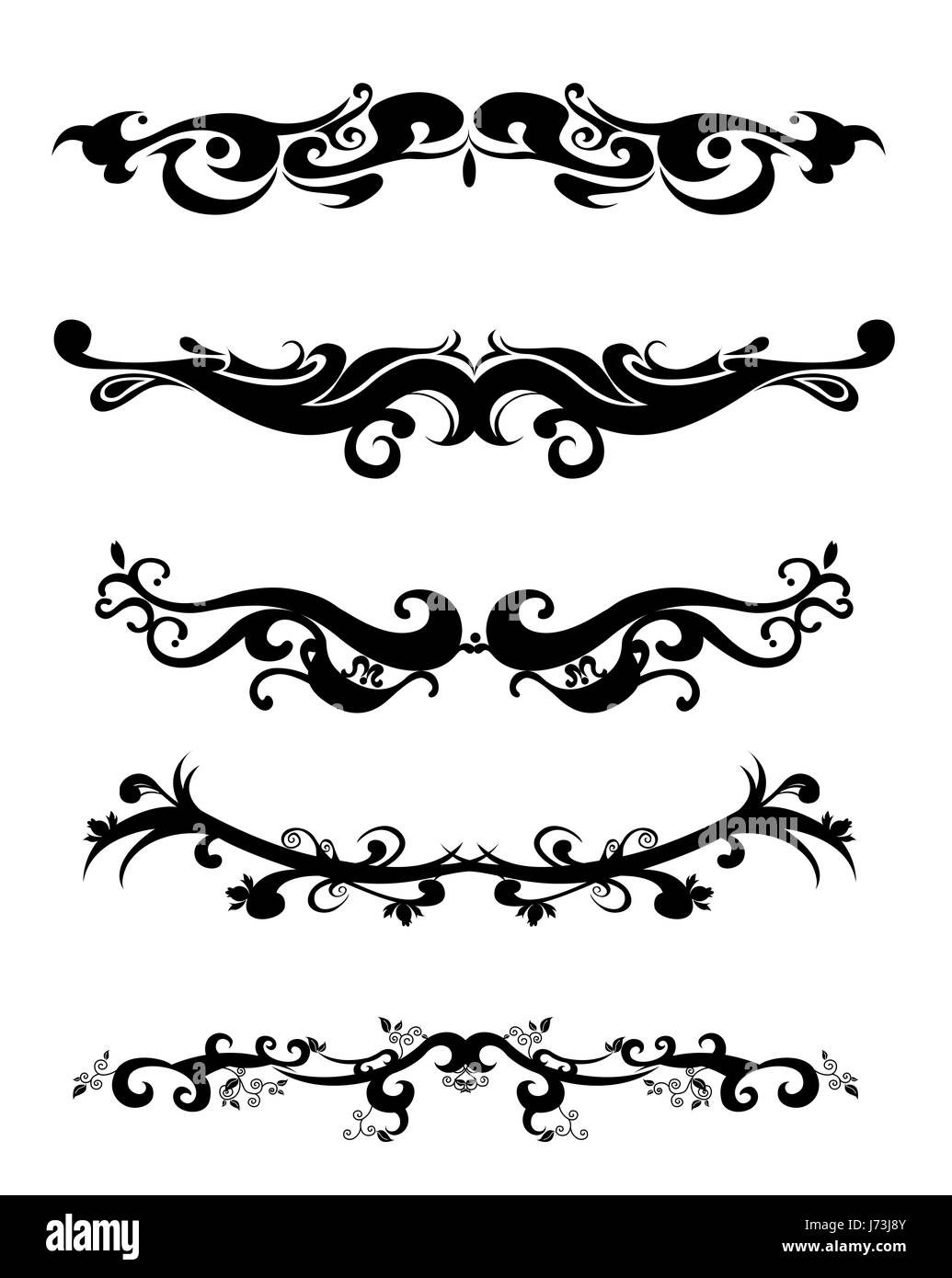 Fleur plante jetblack basané noir motif noir profond belle beauteously Banque D'Images