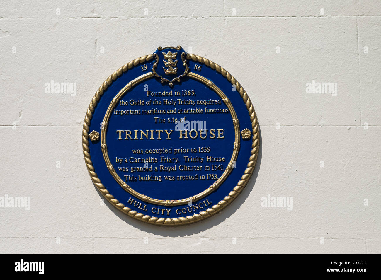 Trinity House, Kingston Upon Hull, Yorkshire, Angleterre, Royaume-Uni Banque D'Images