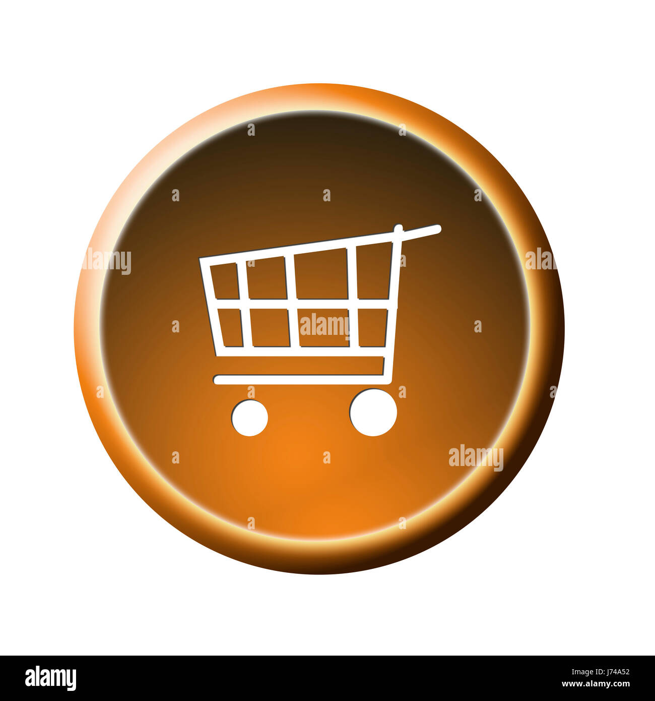 Bouton boutique en ligne Banque D'Images